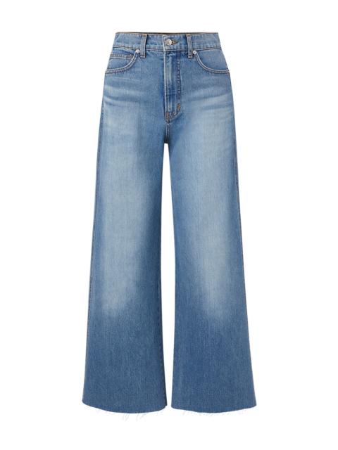 VERONICA BEARD TAYLOR CROPPED WIDE-LEG JEAN