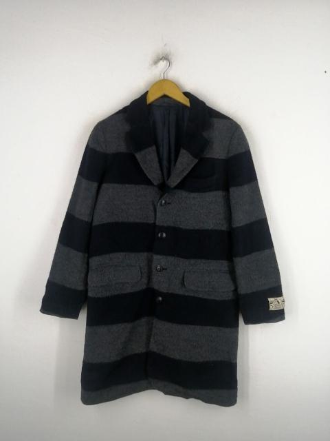 Other Designers Vintage - Frapbois Stripe Roots Forest Wool Jacket