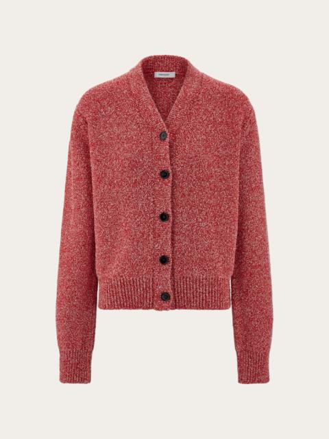 Bouclé cardigan