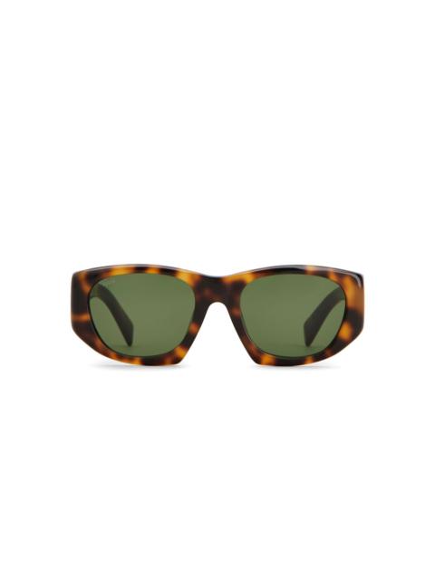 Tod's geometric-frame sunglasses