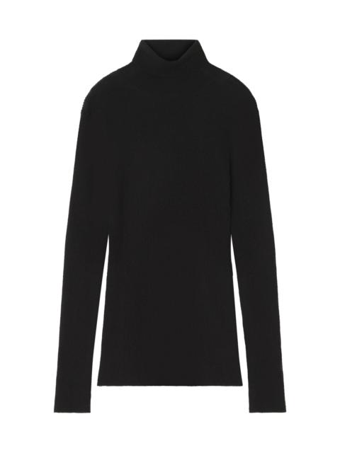 Lanvin Lanvin Turtleneck Sweater In Merino Wool And Silk in Black at Nordstrom
