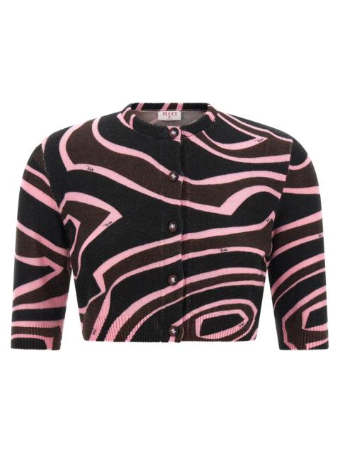 PUCCI Emilio Pucci Women 'Onde' Cropped Cardigan