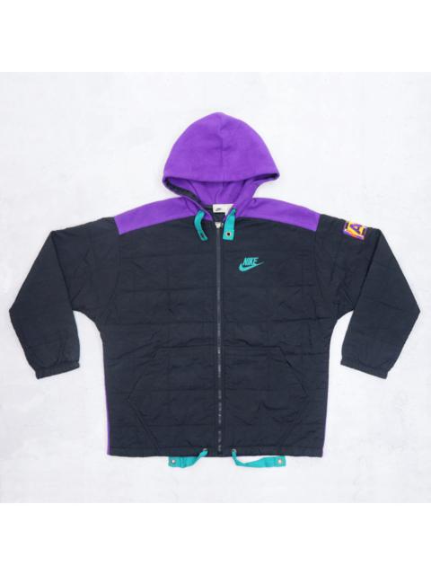 Nike Vintage 90s NIKE AIR Mini Logo Embroidered Sweater Sweatshirt Sleeve Windbreaker Hoodie Jacket