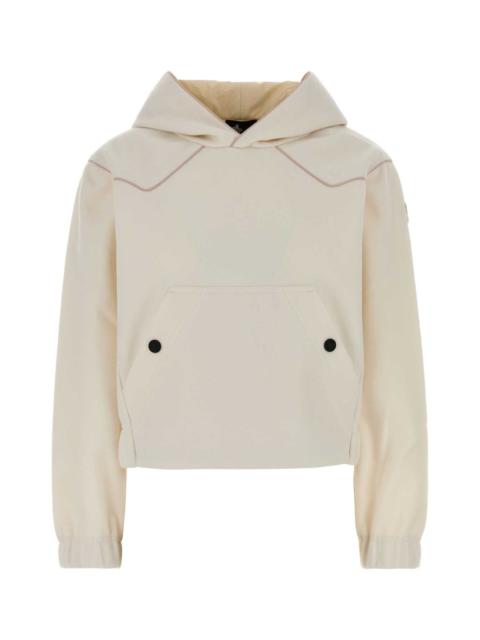 Moncler Grenoble Moncler Grenoble Women Ivory Flannel Sweatshirt