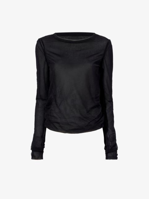 Proenza Schouler Dara Layered Top in Technical Nylon Jersey