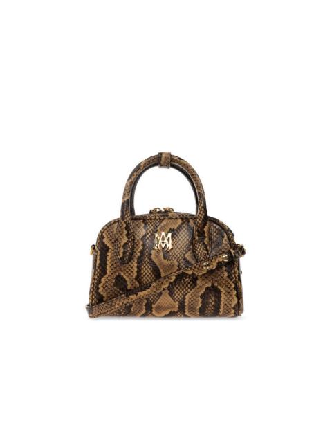 AMIRI AMIRI Micro MA Brown Leather Top Handle Bag New & Authentic