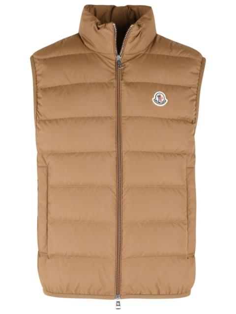 Moncler Moncler CONTRIN Brown Polyester Vest