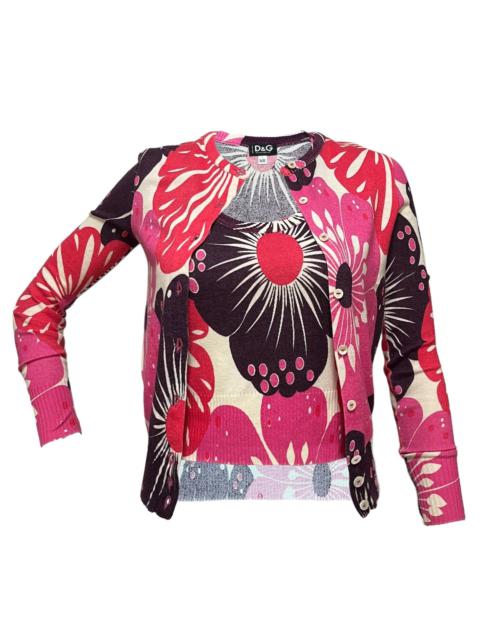 Other Designers D&G - D&G Floral Cardigan and Tank Top Set