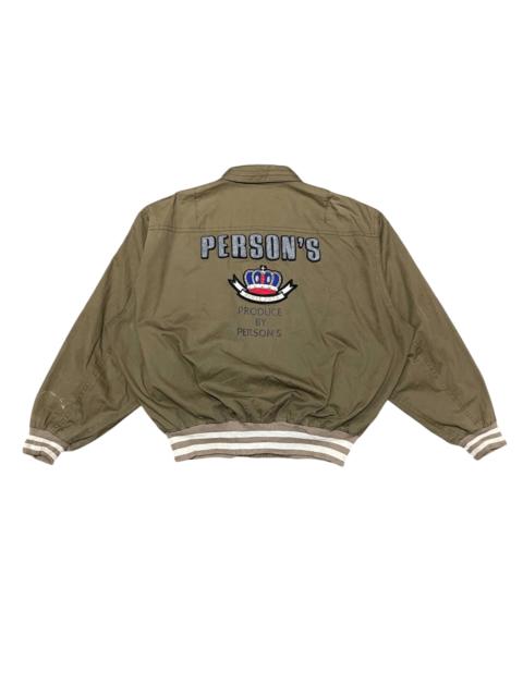 Other Designers PERSON'S - Vintage Persons Bomber Jacket