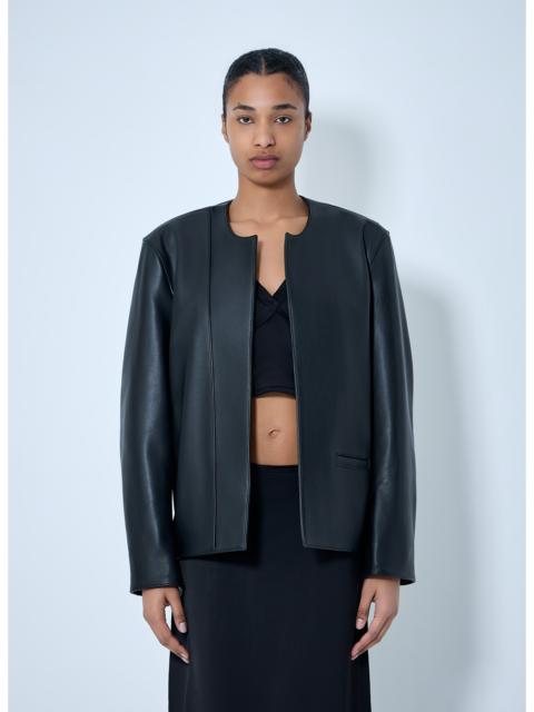 TOTEME Toteme Women Open Front Leather Jacket