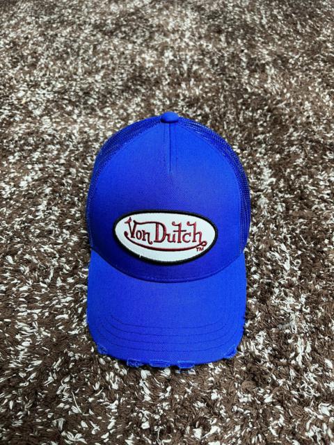 Von Dutch Blue Trucker Hat Junior Fit