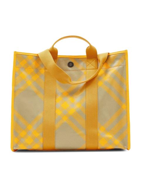 Burberry Tartan Tote Bag