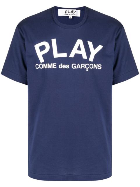 Comme des Garçons PLAY logo-print short-sleeve T-shirt