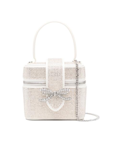 crystal-embellished mini bag