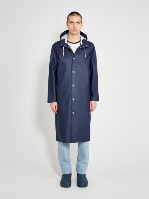 Stutterheim Stockholm Long Raincoat Navy