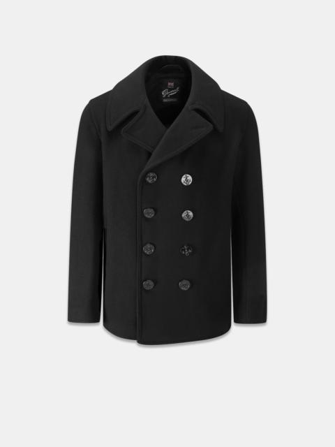 GLOVERALL Men's Admiralty Peacoat Black FC