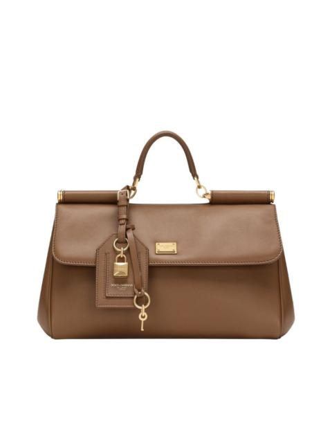 Dolce & Gabbana Soft Sicily Leather Handbag