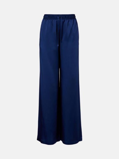 Stella McCartney Satin wide-leg pants