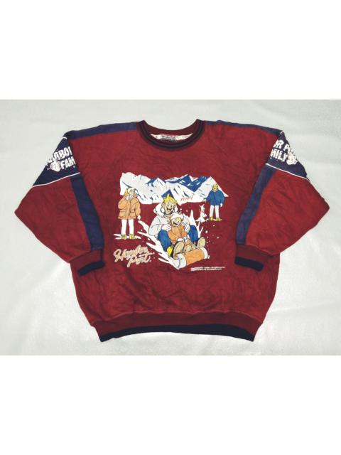 Other Designers Vintage HARBOR PORT Faded Maroon Sweatshirt