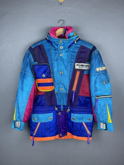 Other Designers Phenix × Vintage - VINTAGE PHENIX MOUNTAIN Multipocket Color Block Ski Jacket