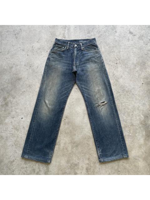 Other Designers Vintage Edwin XV Rusty Jeans Distressed Baggy Denim Pants