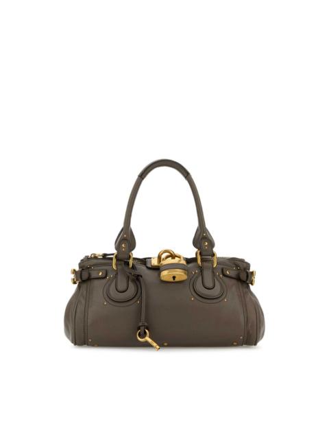 Chloé Chloé Mud Leather Paddington Shoulder Bag