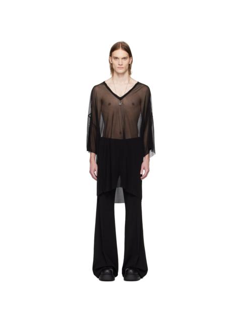 Rick Owens Black Hollywood V Tommy T-shirt