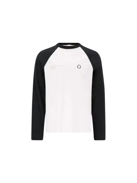 Moncler Moncler Hiroshi Fujiwara x Fragment Logo Long Sleeve T-Shirt Black