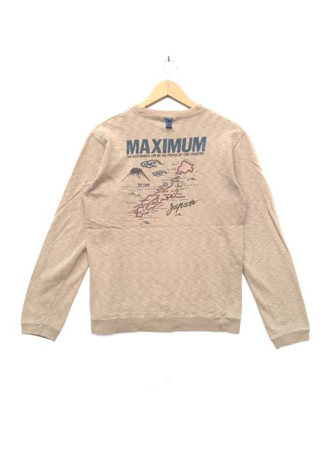 Other Designers Japanese Brand - Maximum Japan Big Logo Sweatshirt | Spell Out | S |