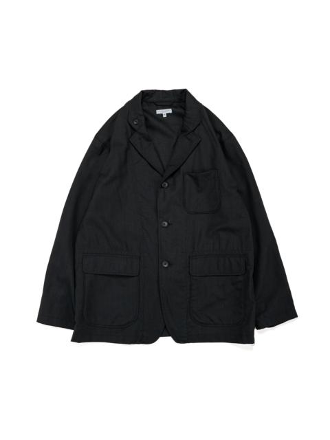 Engineered Garments Loiter Jacket Black Tropical Wool