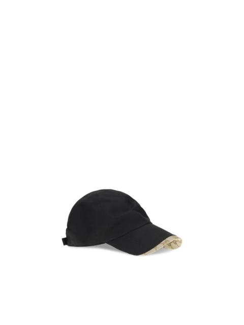 GUCCI Gucci Cotton Baseball Hat Black Men
