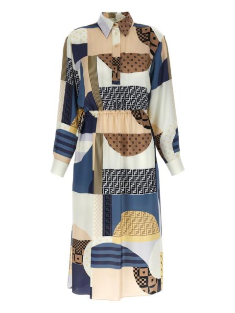 FENDI Fendi Women Shirtdress Midi Abito Corto M/L