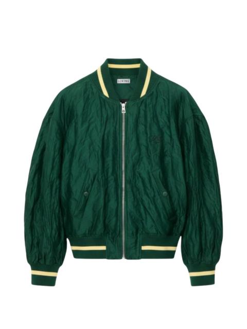 Loewe Loewe Women Logo Bomber Jacket