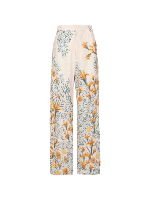 Agua by Agua Bendita Florecer Capullo Trousers