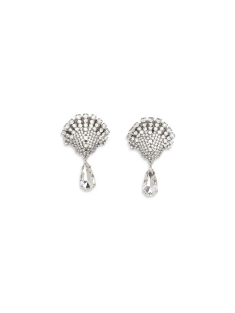Alessandra Rich Alessandra Rich Crystal Drop Earrings