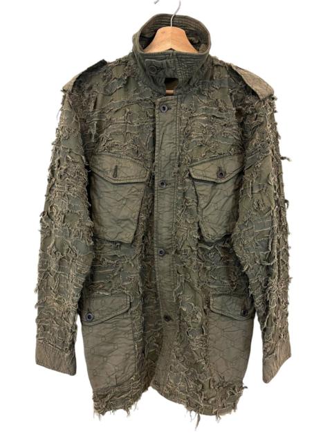 Other Designers Japanese Brand Mangrove Distressed Army Jacket