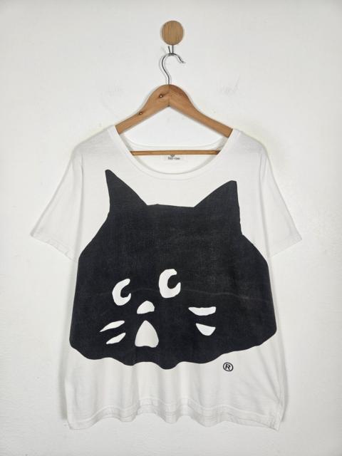 ISSEY MIYAKE Ne net Issey Miyake Cat oversize shirt