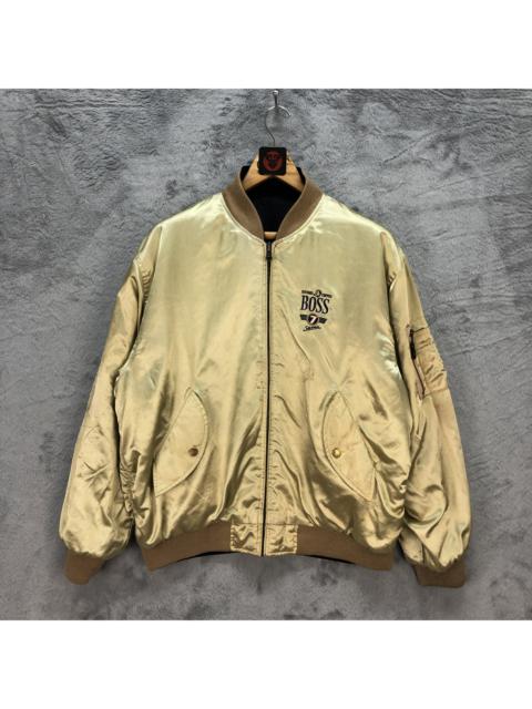 Other Designers Japanese Brand - SUNTORY COFFE BOSS REVERSIBLE BOMBER JACKET #6162-50