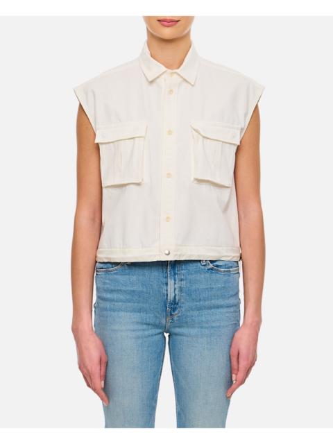 sacai Sacai Women Cropped Shirt
