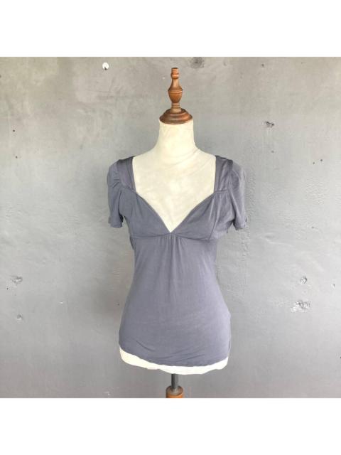 Other Designers Costume National Women's Grey Blouse