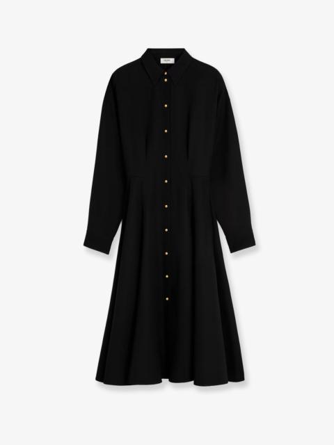 CELINE Celine Wool Chemisier Dress