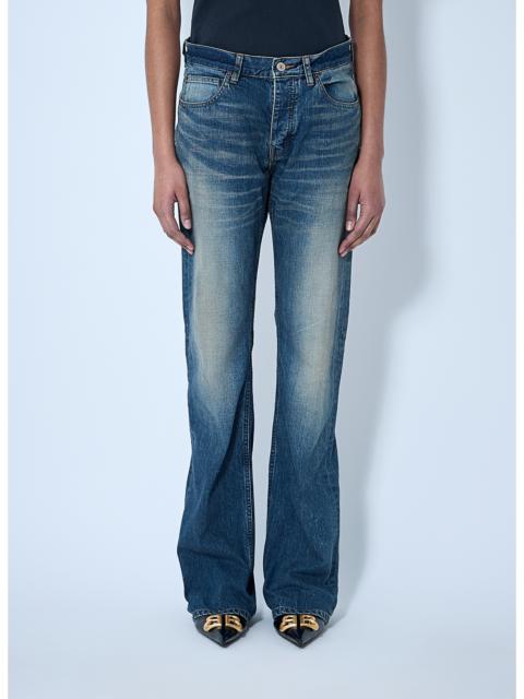 Balenciaga Women Logo Patch Jeans