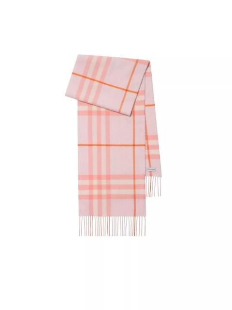 Burberry Check Cashmere Scarf