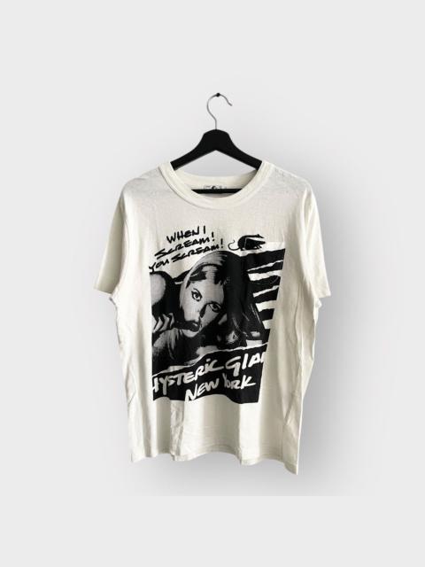 Vintage - STEAL! 2010s Hysteric Glamour New York Girl Pocket Tee (L)