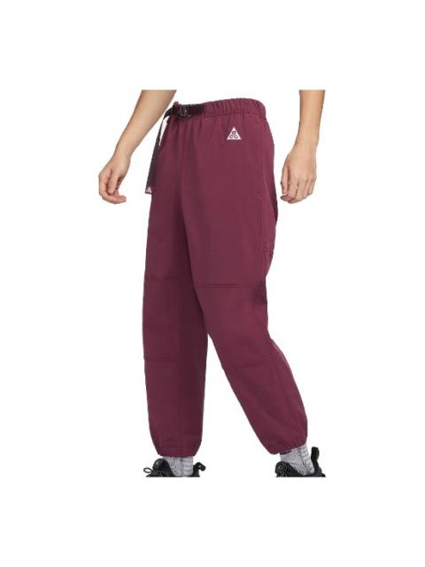 Nike Nike ACG Series Solid Color Logo Jogger 'Burgundy' CV0661-681