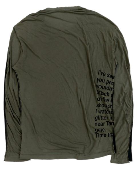 Other Designers Designer - RARE! DANIELE ALENSSANDRINI DISTRESSED REMAKE STYLE