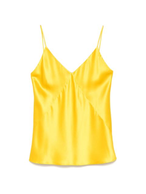 Max Mara Max Mara Pianoforte Yellow Tops - Vests & Tank Tops Women