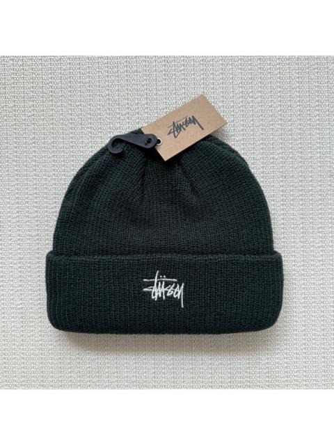 Stüssy Stussy Cuff Beanie Hat (Short) / Forest Green 