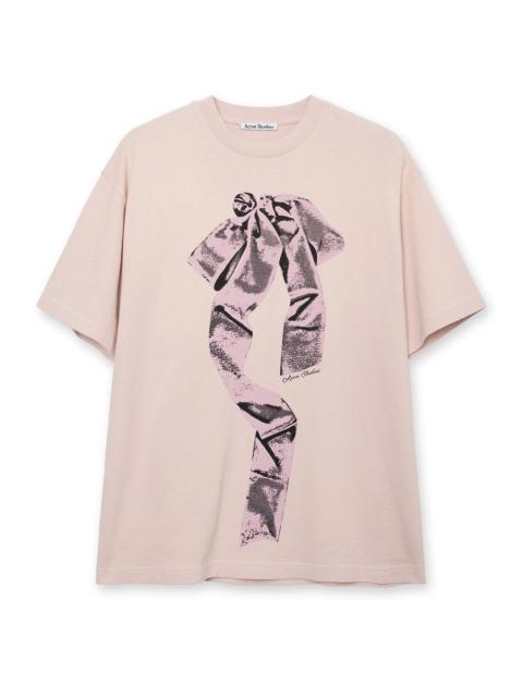 Acne Studios Edra Bell Bow Tshirt