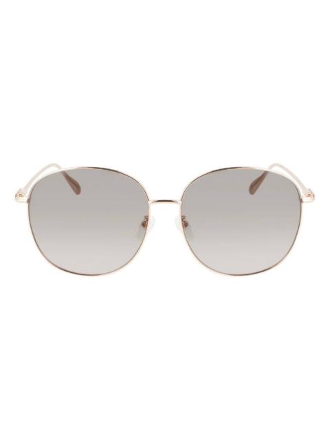 FERRAGAMO Ferragamo Brown Gradient Oversized Ladies Sunglasses SF310SLB 770 61